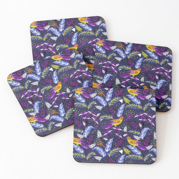 Item preview, Medieval Birds in Plants Bushes and Shrubs Art - R11 designed and sold by Art-by-Geoff.