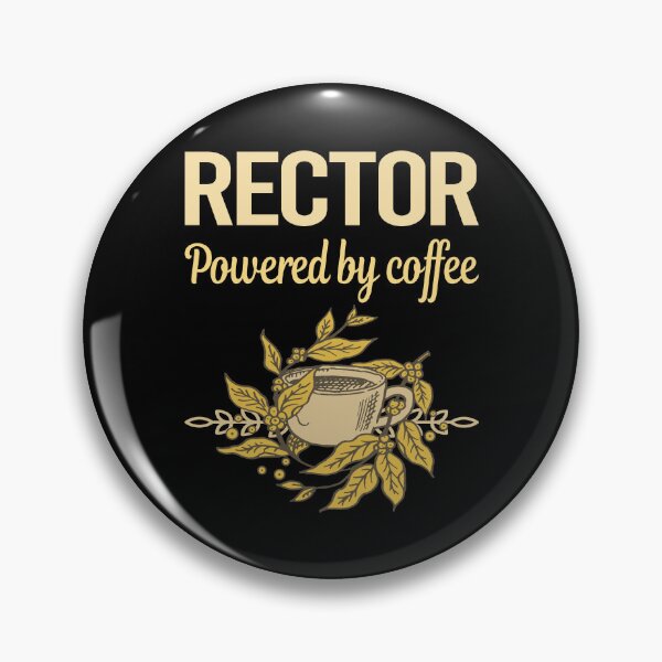 Item preview, Powered By Coffee Rector designed and sold by cossinulsesj.