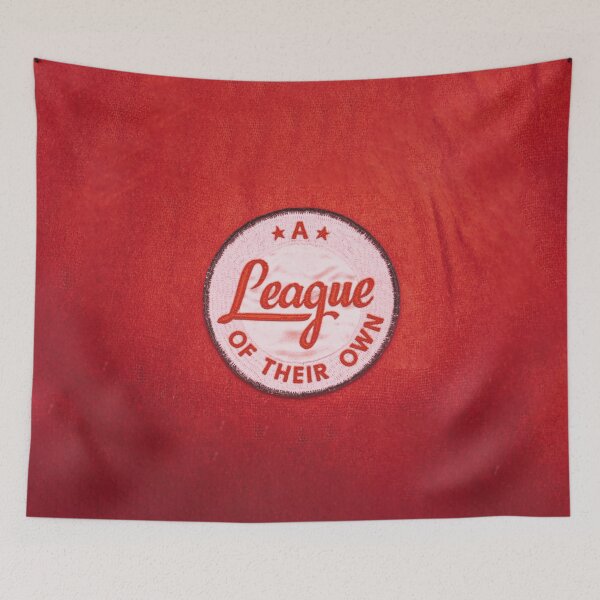 Item preview, A League Of Their Own patch (red) designed and sold by RainbowCraft.
