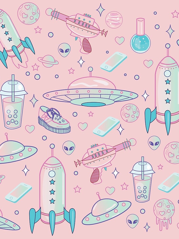 Galaxy Babe Pattern by lunaelizabeth