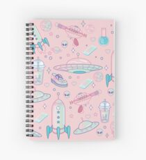 Galaxy Babe Pattern Cahier à spirale