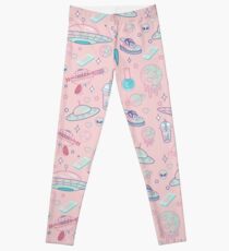 Galaxy Babe Muster Leggings