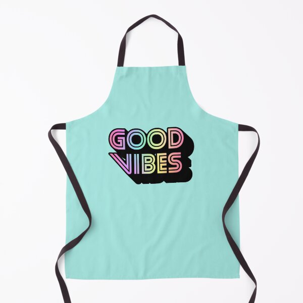 Item preview, Gradient Rainbow Spectrum Stripes 3D Extruded Retro Vintage Sans Serif Display Typography Good Vibes Quotes designed and sold by Cawaiico.