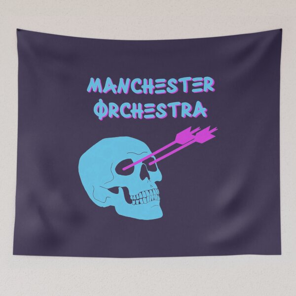 Item preview, Manchester Orchestra Skull and Arrows   designed and sold by OrdesaDesign.