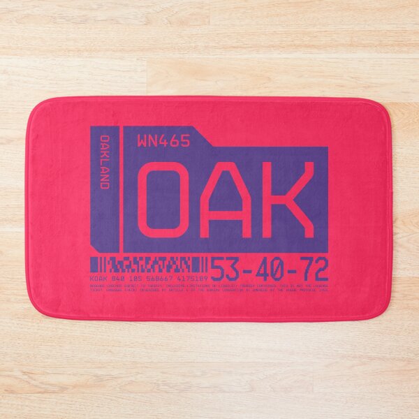 Item preview, Luggage Tag C - OAK Oakland USA designed and sold by VoodooCircus.