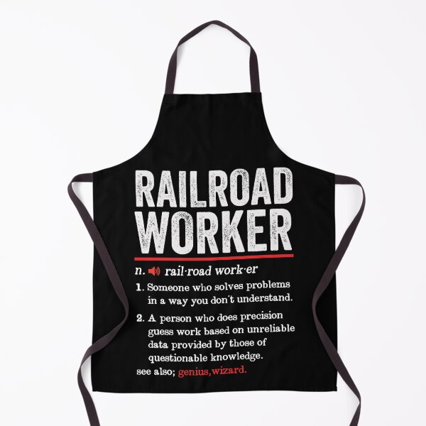 Item preview, Railroad Worker Funny Definition: Railway Worker Gift - Rail Train Transportation designed and sold by Adexyl.