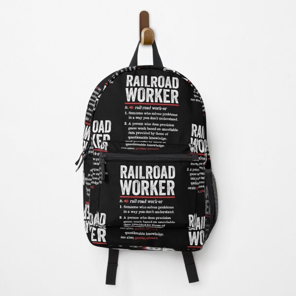 Item preview, Railroad Worker Funny Definition: Railway Worker Gift - Rail Train Transportation designed and sold by Adexyl.