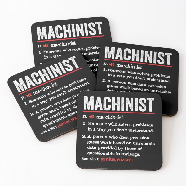 Item preview, Machinist Funny Definition: Machinist Gift - Machine Operator designed and sold by Adexyl.