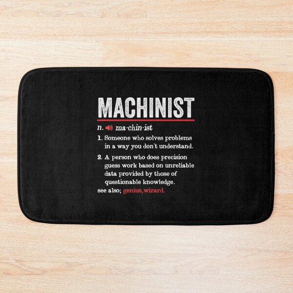 Item preview, Machinist Funny Definition: Machinist Gift - Machine Operator designed and sold by Adexyl.