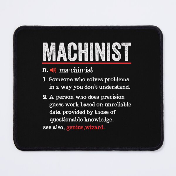 Item preview, Machinist Funny Definition: Machinist Gift - Machine Operator designed and sold by Adexyl.