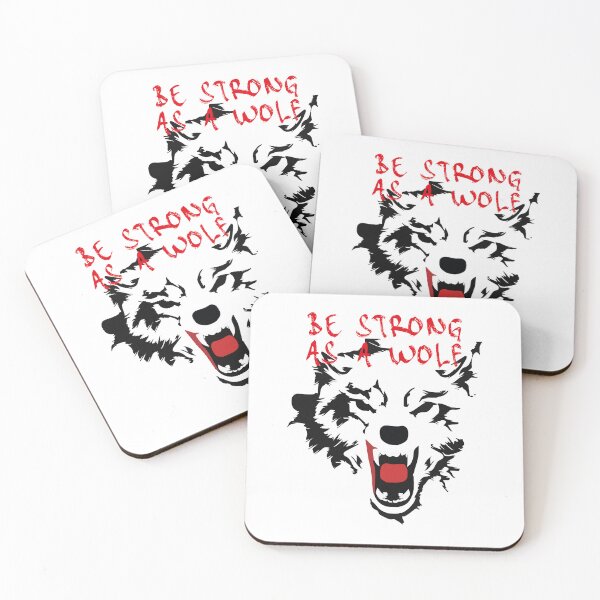 Item preview, Be strong like a wolf designed and sold by Mychap.