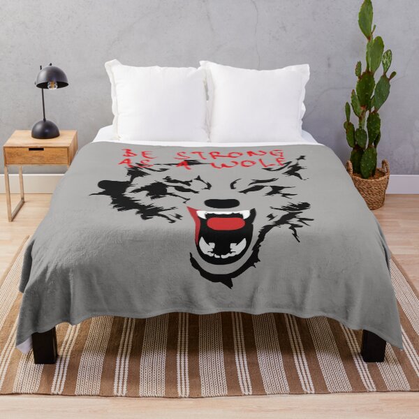 Item preview, Be strong like a wolf designed and sold by Mychap.