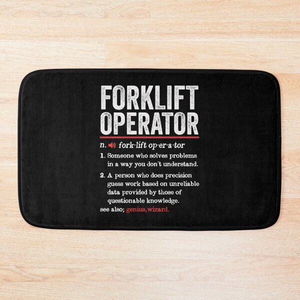 Item preview, Forklift Operator Funny Definition: Forklift Operator Gift - Forklift Driver designed and sold by Adexyl.