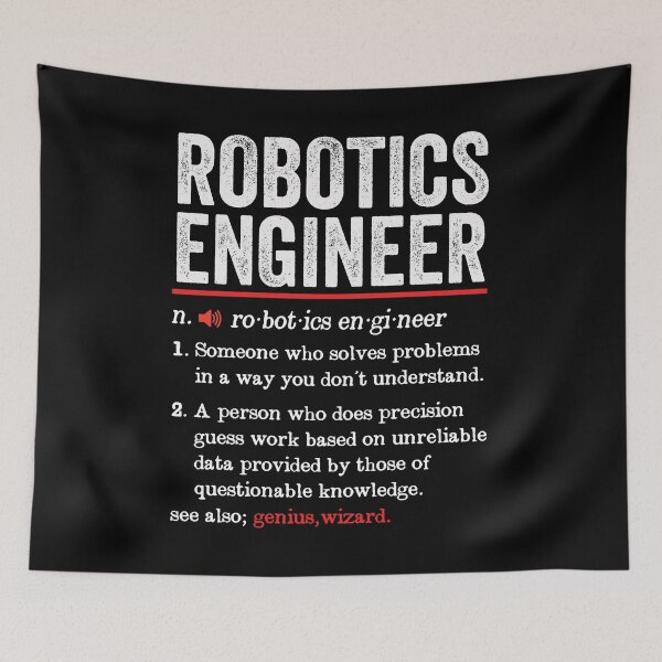 Item preview, Robotics Engineer Funny Definition: Robotics Engineer Gift - Robotics Engineering designed and sold by Adexyl.