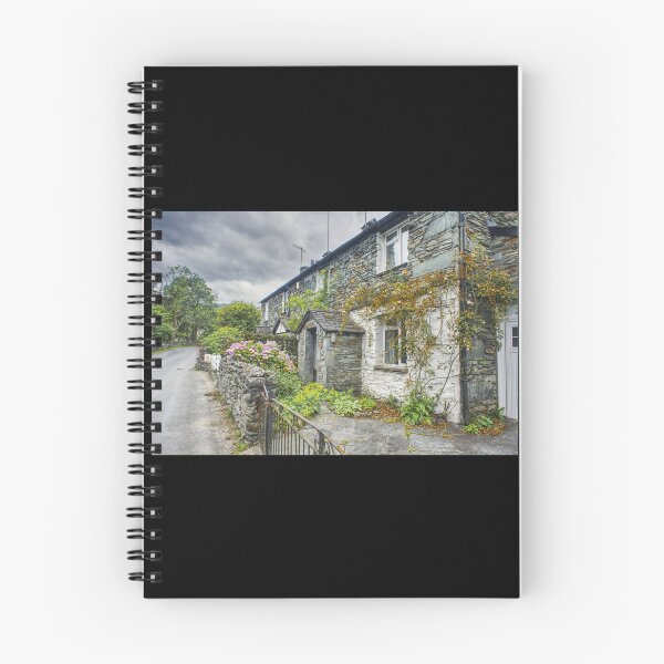 Item preview, A row of cottages in Langdale Hotel and Spa, in Great Langdale Ambleside in July 2022 designed and sold by PicsByTony.