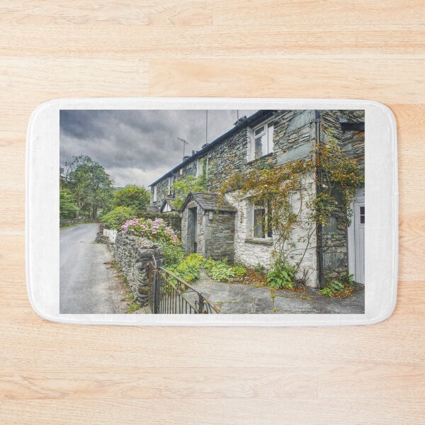 Item preview, A row of cottages in Langdale Hotel and Spa, in Great Langdale Ambleside in July 2022 designed and sold by PicsByTony.