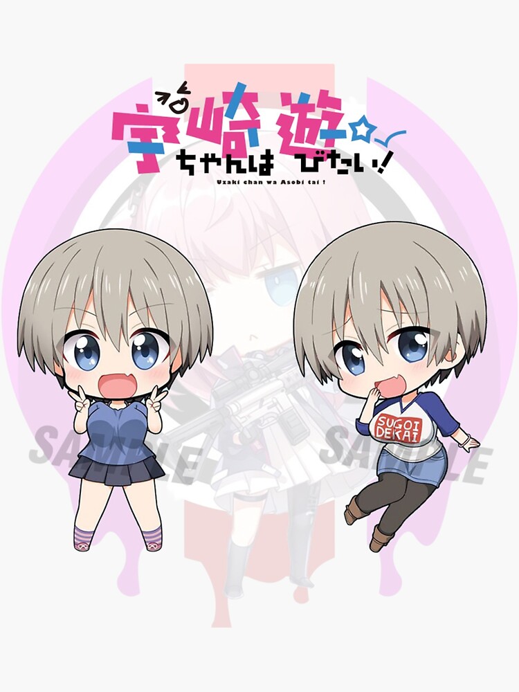 " Uzaki-chan Wants To Hang Out" Sticker For Sale By Anime-022 | Redbubble