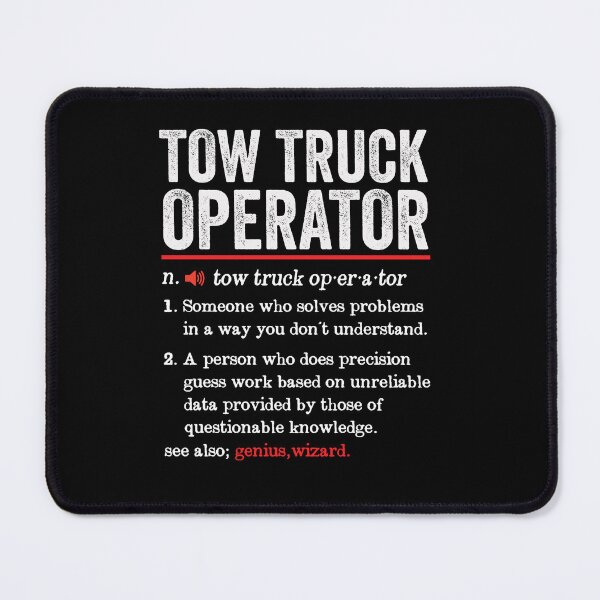 Item preview, Tow Truck Operator Funny Definition: Tow Truck Operator Gift - Tow Truck Driver designed and sold by Adexyl.