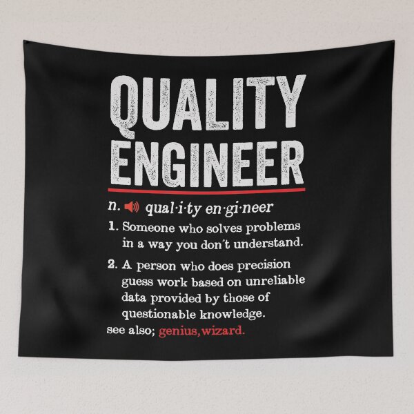 Item preview, Quality Engineer Funny Definition: Quality Engineer Gift - Quality Engineering designed and sold by Adexyl.