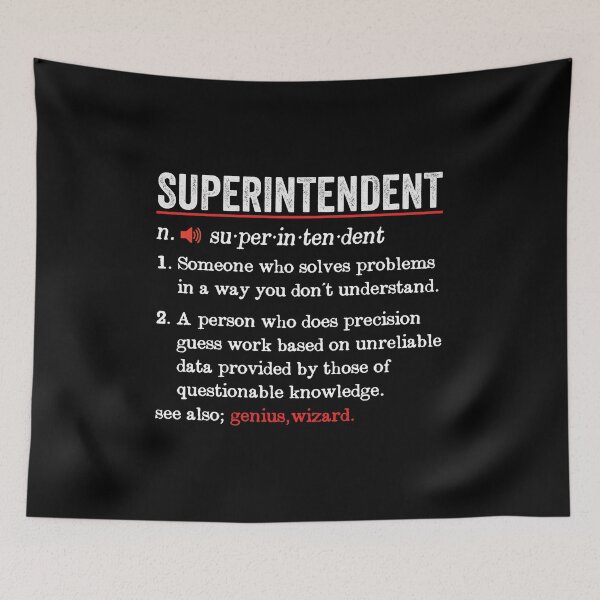 Item preview, Superintendent Funny Definition: Superintendent Gift - Police Officer Cop designed and sold by Adexyl.
