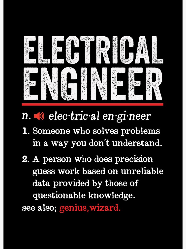 Funny Engineer Mouse Pad - Definition Gift For Engineering Students & Professionals