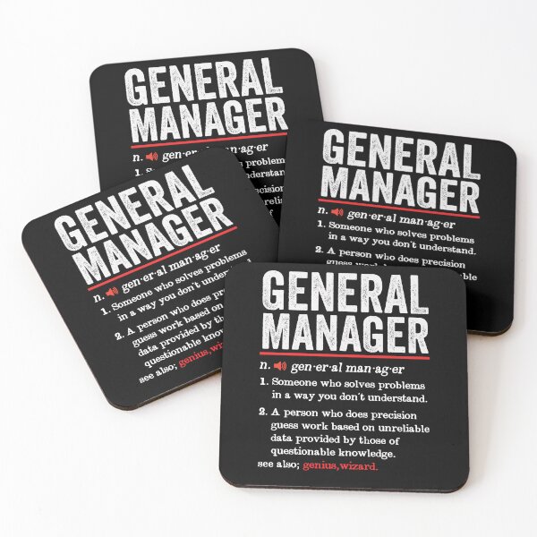 Item preview, General Manager Funny Definition: General Managers Gift - Office GM Manager designed and sold by Adexyl.