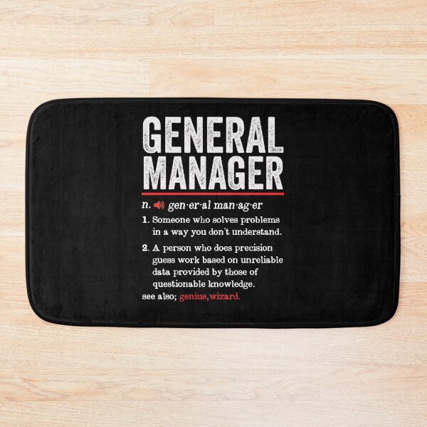 Item preview, General Manager Funny Definition: General Managers Gift - Office GM Manager designed and sold by Adexyl.
