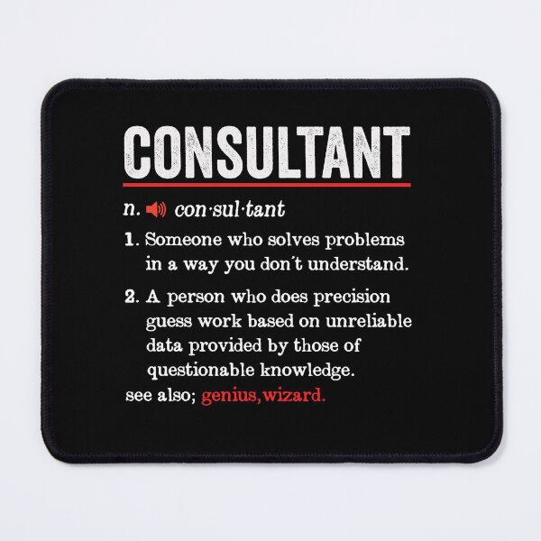 Item preview, Consultant Funny Definition: Real Estate Consultant Gift - Consultancy designed and sold by Adexyl.