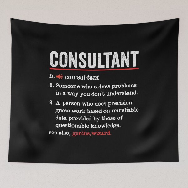 Item preview, Consultant Funny Definition: Real Estate Consultant Gift - Consultancy designed and sold by Adexyl.