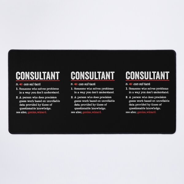 Item preview, Consultant Funny Definition: Real Estate Consultant Gift - Consultancy designed and sold by Adexyl.