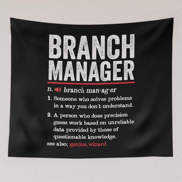 Item preview, Branch Manager Funny Definition: Branch Manager Gift - Branch Managers designed and sold by Adexyl.