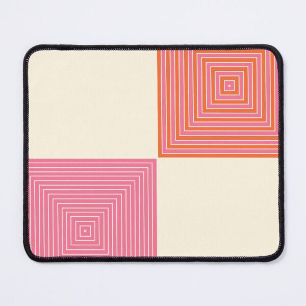 Item preview, Colour Pop Squares - Pink, Orange and Cream designed and sold by LAEC-Shop.