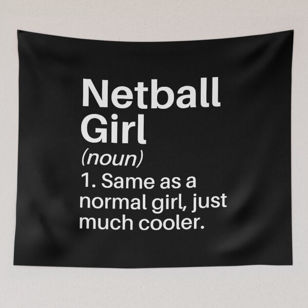 Item preview, Netball Girl Funny Definition: Netball Player Gift - Netball Lover designed and sold by Adexyl.