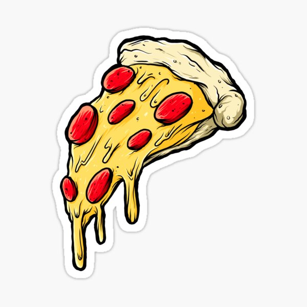 Ninja Pizza Sticker