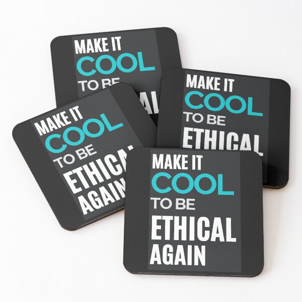 Item preview, Make it Cool to be Ethical Again designed and sold by ShakingTrees.
