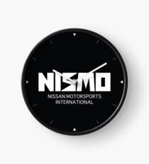 Reloj Logotipo blanco retro de Nismo Nissan Motorsport