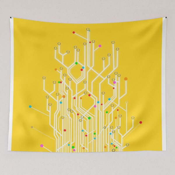 Item preview, Yellow circuit board designed and sold by Destructor1123.