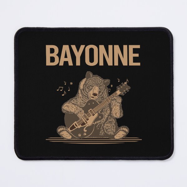 Item preview, Bear With Guitar Bayonne designed and sold by hurseslossb.