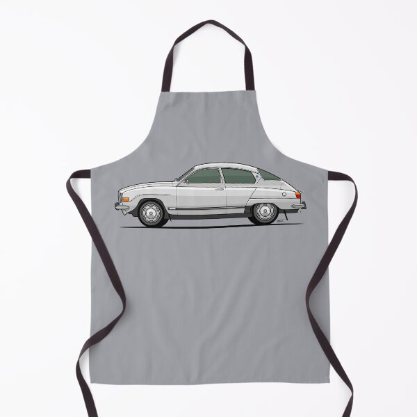Item preview, Saab 96 Single side view illustration - White designed and sold by RJWautographics.