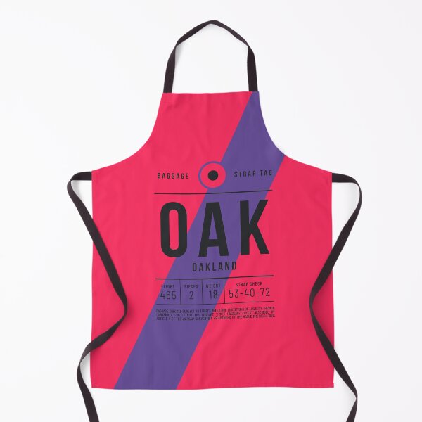 Item preview, Luggage Tag E - OAK Oakland USA designed and sold by VoodooCircus.