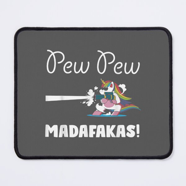 Item preview, Pew Pew Madafakas Women Unicorn Funny designed and sold by saryxyvuk.