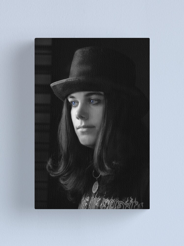 Alternate view of Blue eyes Canvas Print