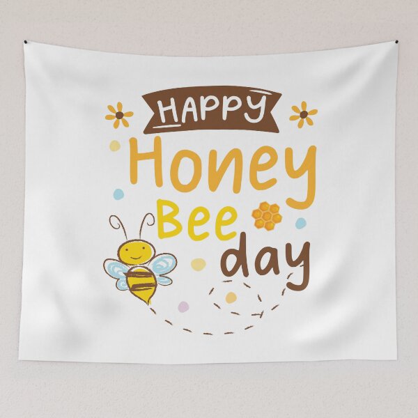 Item preview, Happy Honey Bee Day designed and sold by Luxury-Outfits.