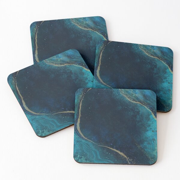 Item preview, Moody Marble Abstract Painting designed and sold by Erica Leigh.