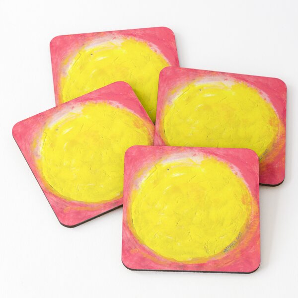Item preview, Yellow circle on a red base designed and sold by walterfest.