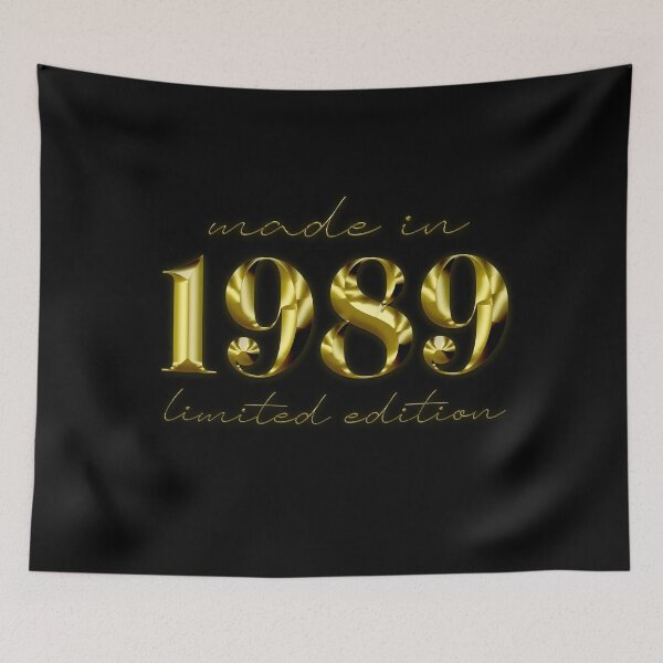 Item preview, Made in 1989 Limited Edition | In Golden Metal designed and sold by JenTrinhArt.