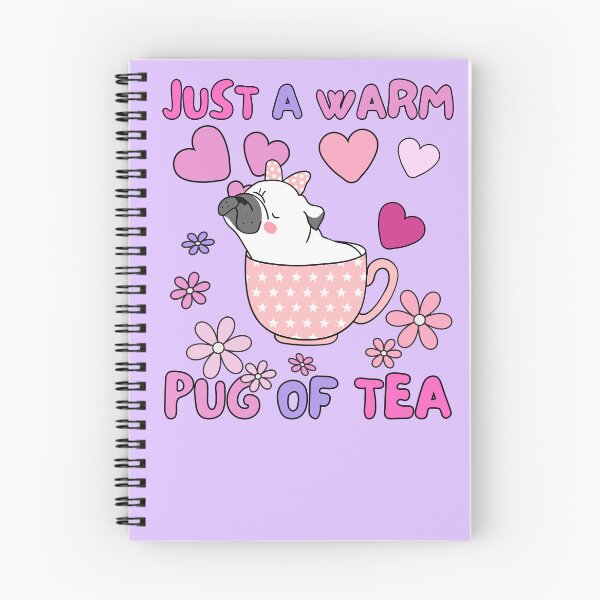 Item preview, Just a Warm Pug of Tea designed and sold by to-esu.
