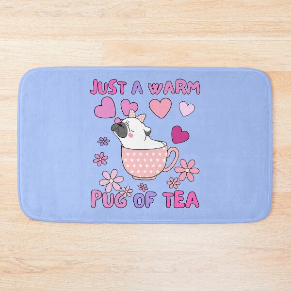 Item preview, Just a Warm Pug of Tea designed and sold by to-esu.