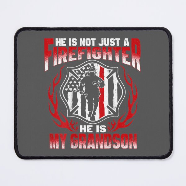 Item preview, My Grandson Is A Firefighter Proud Fire Grandma Grandpa designed and sold by saryxyvuk.