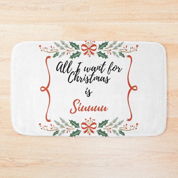 Item preview, all i want for christmas is siu designed and sold by Donya-Adel.